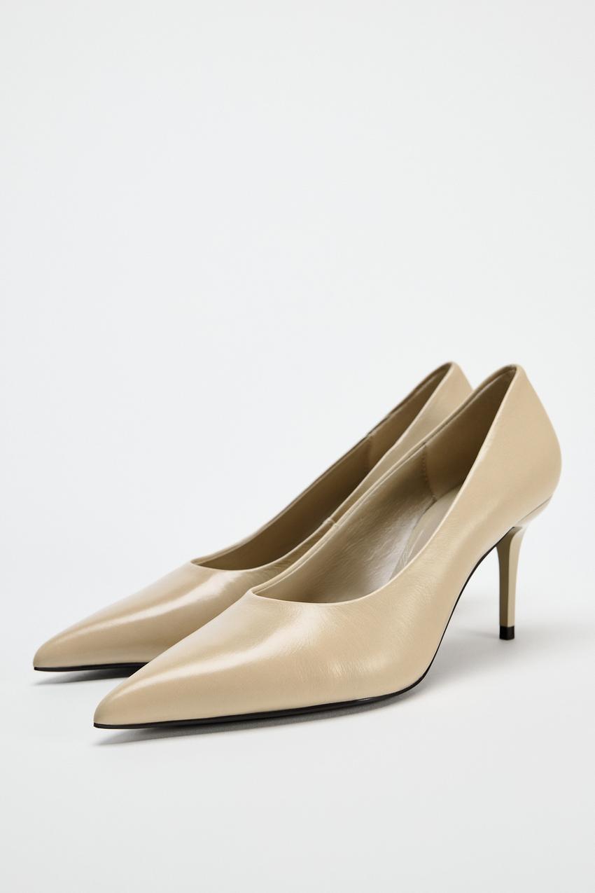 Queensley Leather High-Heel