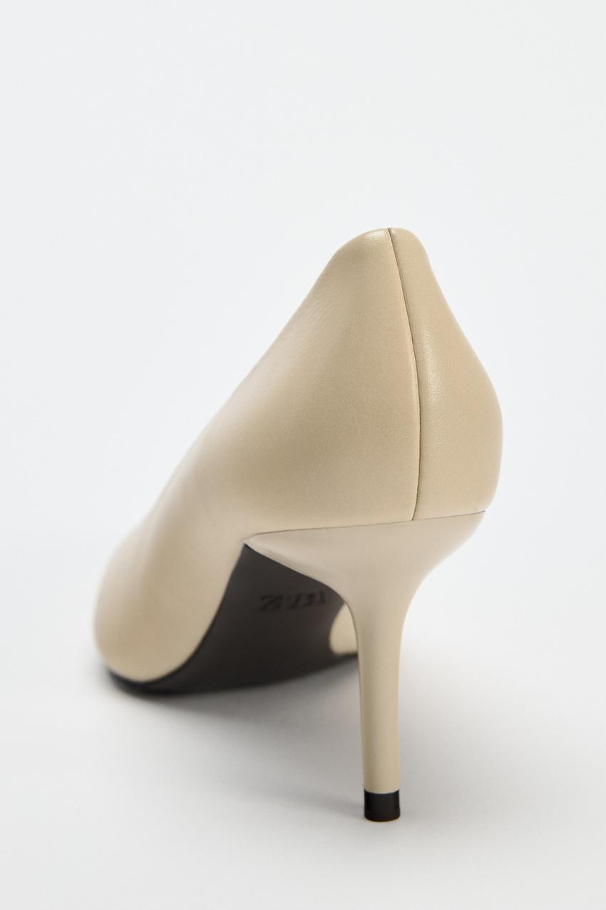 Queensley Leather High-Heel