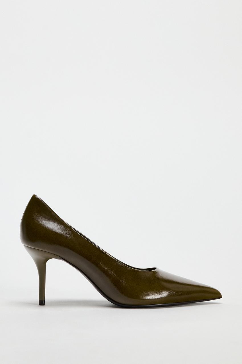 Queensley Leather High-Heel