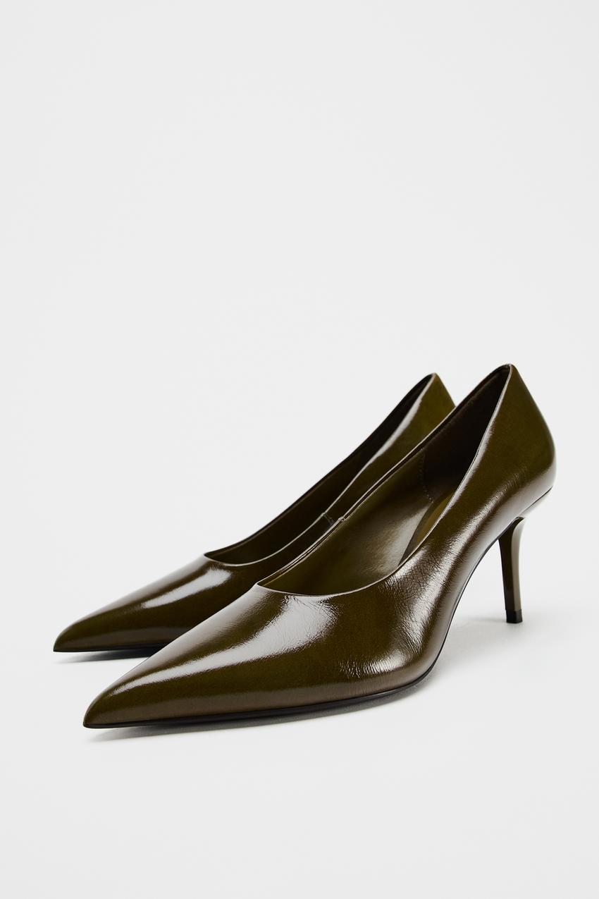 Queensley Leather High-Heel