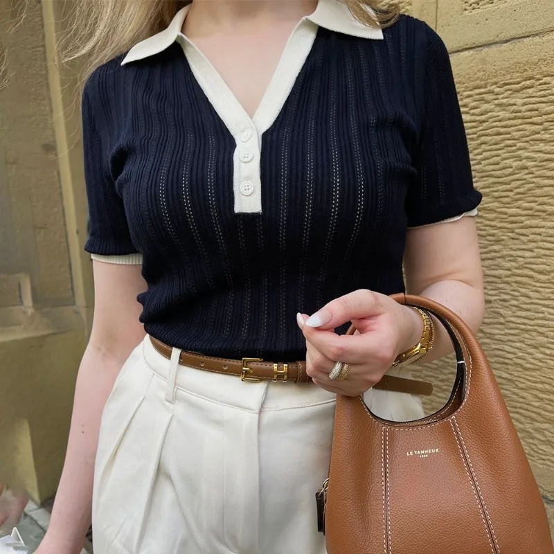 Élise Knitted Polo