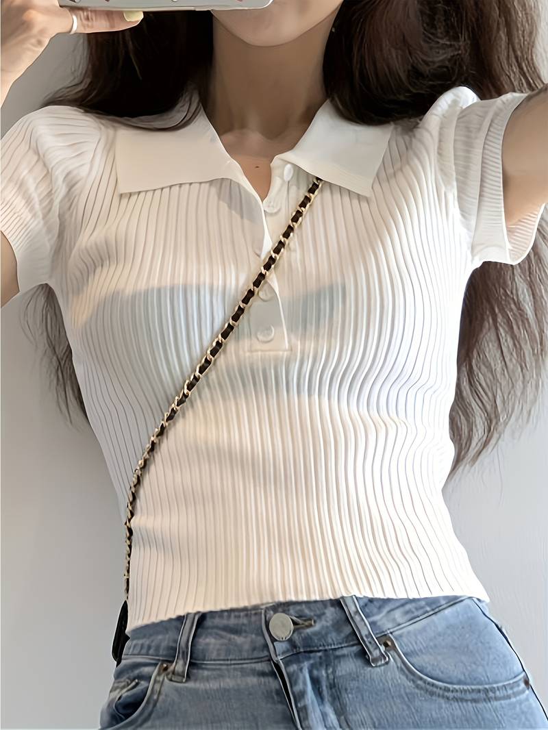 Rosalia Knit Polo